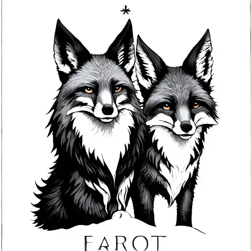 Fox Tarot Card