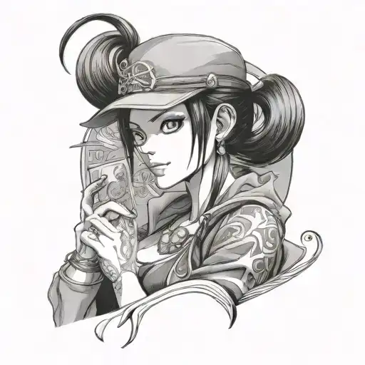 Nico Robin From One Piece Reading