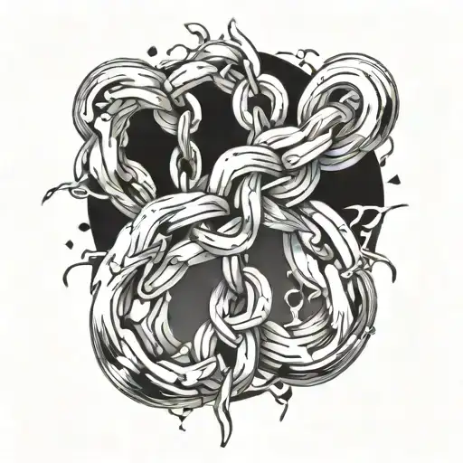 Chains Breaking And Bursting