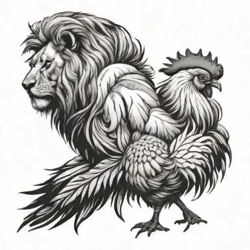 The Lion And The Rooster