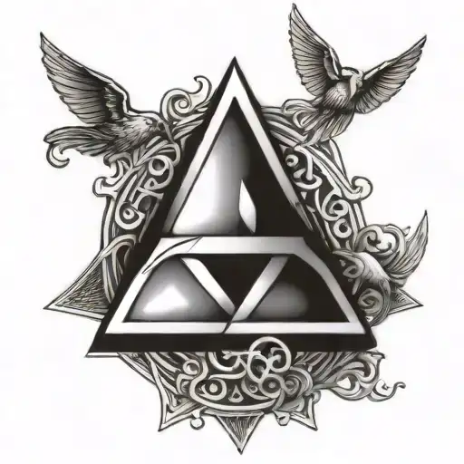 Trinity Symbol Surrounded