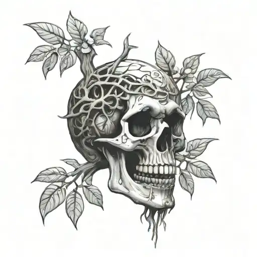 Skull Leon Money Tree Growing