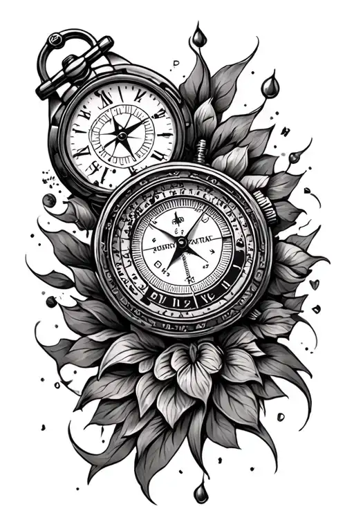 Compass And Watch