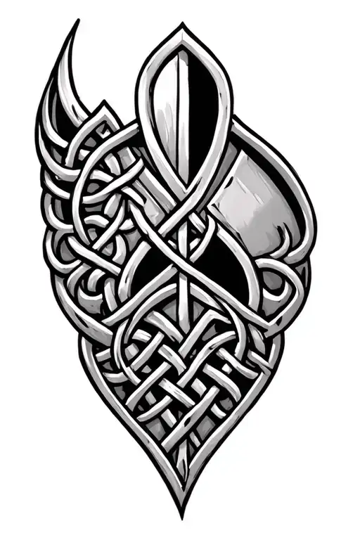 Armor Celtic Knot Shoulder Armor