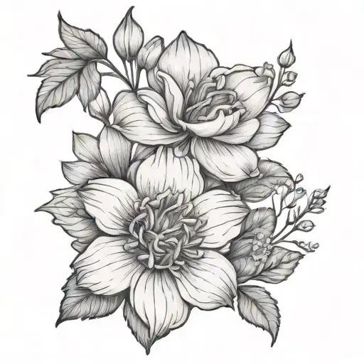 July And January Birth Flowers