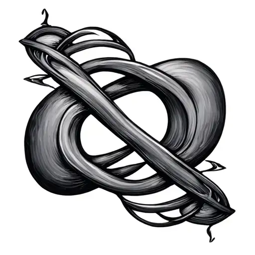 Infinity Symbol Incorporated With Olivia