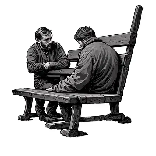 Good Will Hunting Bench Scene