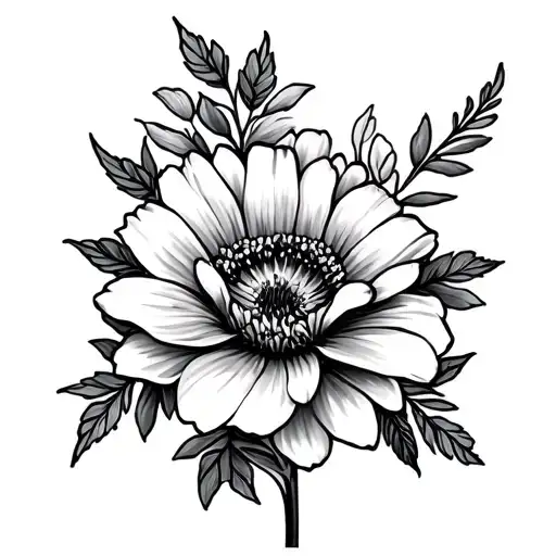 December And August Birth Flower