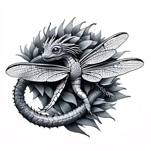 Baby Dragon Fly Away