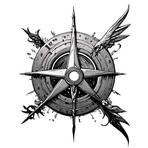 Anti Possession Symbol With Gallifreyan