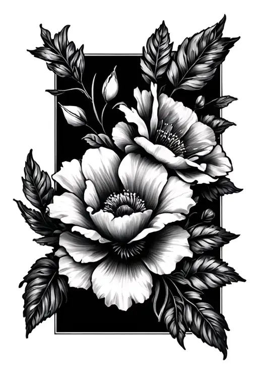 Floral Tattoo For Women Sleeve