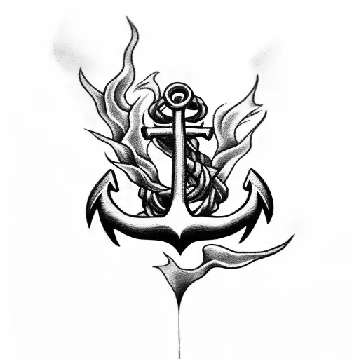 Anchor In Flames