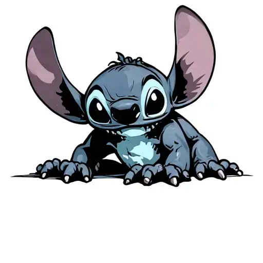 Stitch Horror Dark