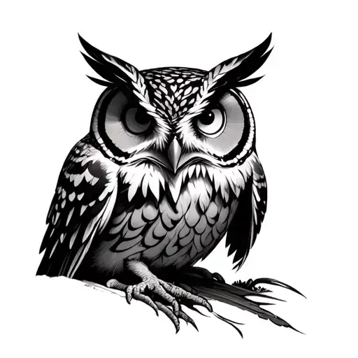 Argus Panoptes As An Owl