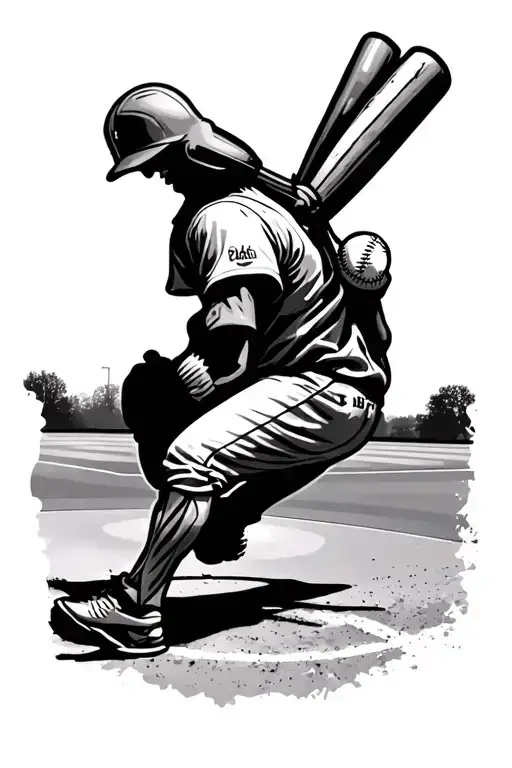 Baseball Field During Sunset