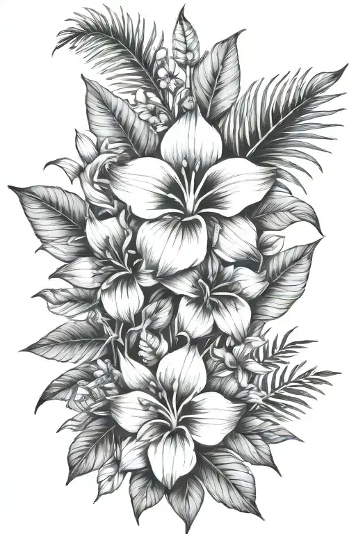 Jungle Floral Design