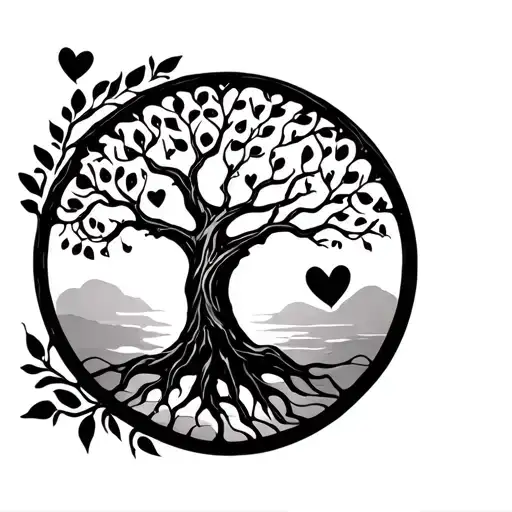 Tree Of Life Hearts
