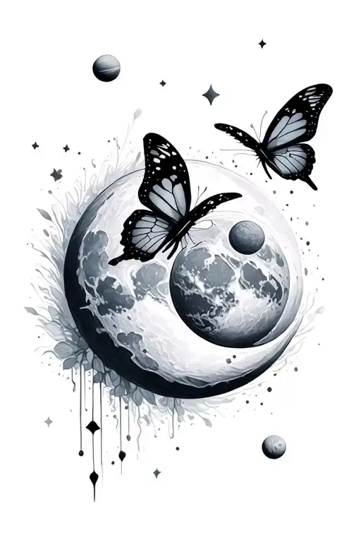 Butterfly Moon Planets