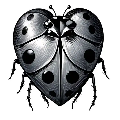Heart And Ladybug