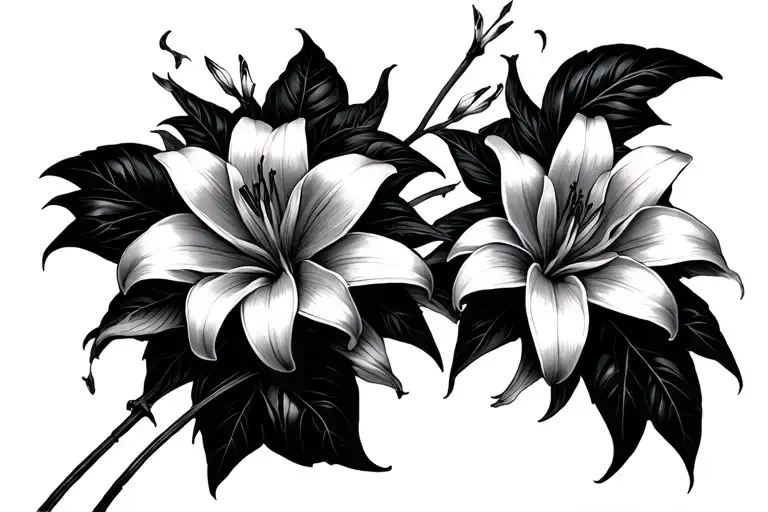 Cyber Sigilism With Spider Lilies