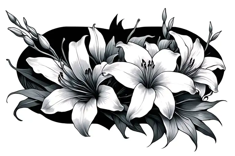 Cyber Sigilism With Spider Lilies Chest