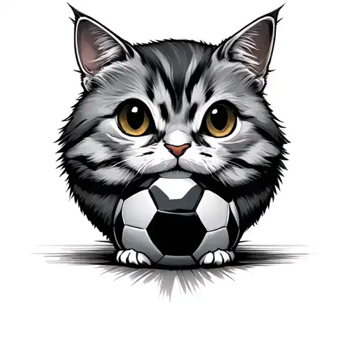 Soccer Ball Duck Cat