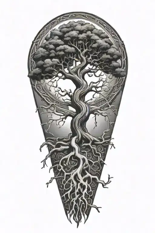 Yggdrasil Tree Branch