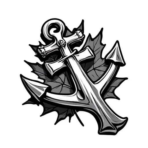 Canadian Anchor Cross