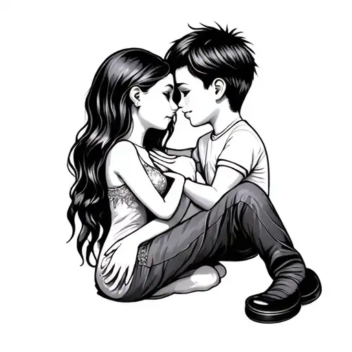 Boy And Girl In Love You