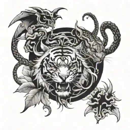 Dragon And Tiger