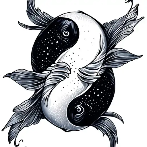Pink Floyd Fish Ying Yang