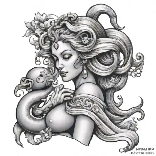 Aquarius Water Bearer Woman