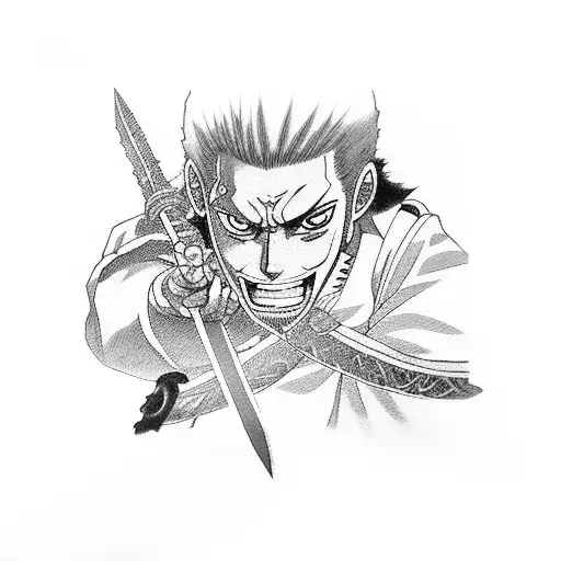 Ronoroa Zoro Swords Itachi Sharingan