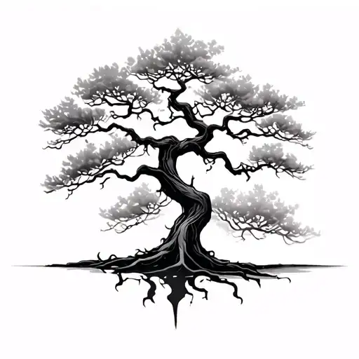 Poison Tree Silhouette