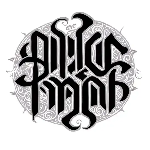 Two Word Ambigram Generator