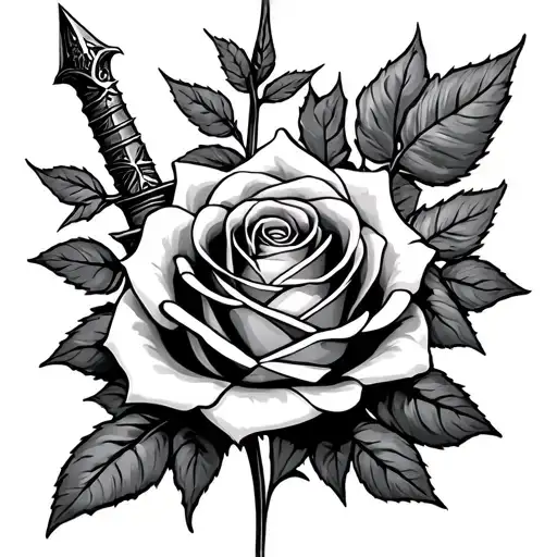Rose And Dagger