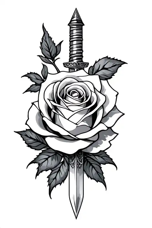 Rose And Dagger