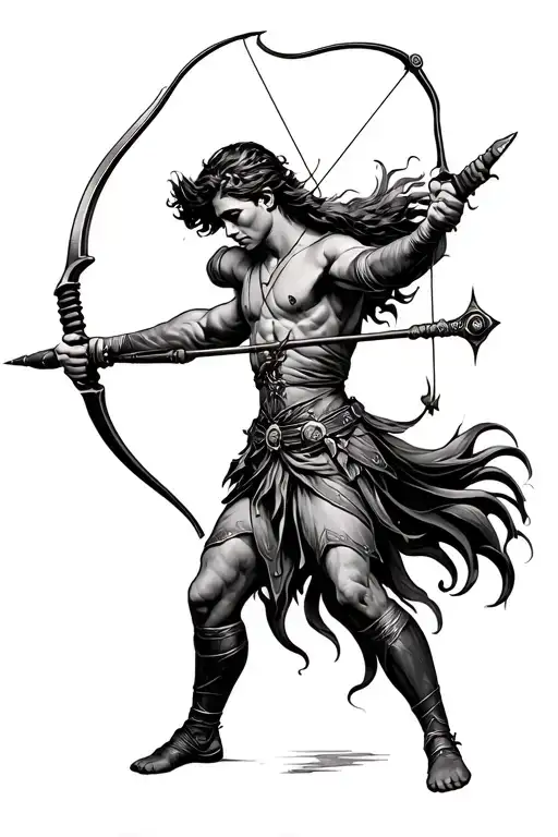 Sagittarius Archer Shooting