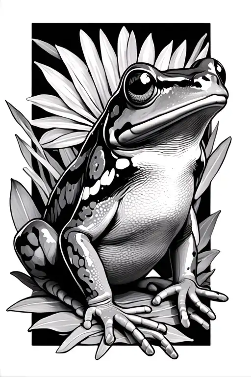 El Coqui Frog Surrounded