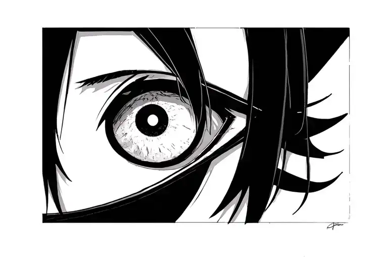 Itachi Uchiha Y Sharingan Eye