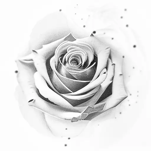 Video Camera Lens Morphing Into A Rose