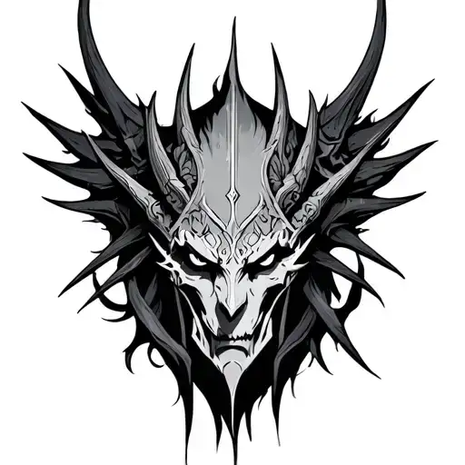 Sauron Lord Black New School