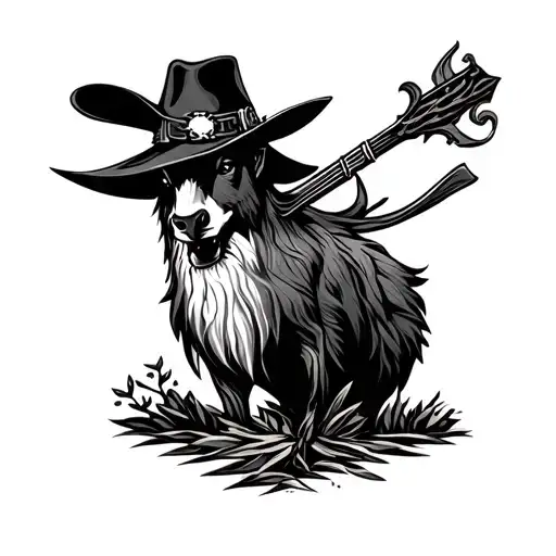 Western Be Like Frozen And Let It Simple Design