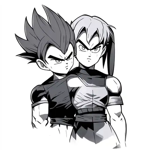 Vegeta And Bulma