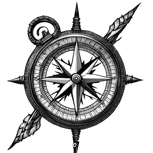 Compass N North Stat