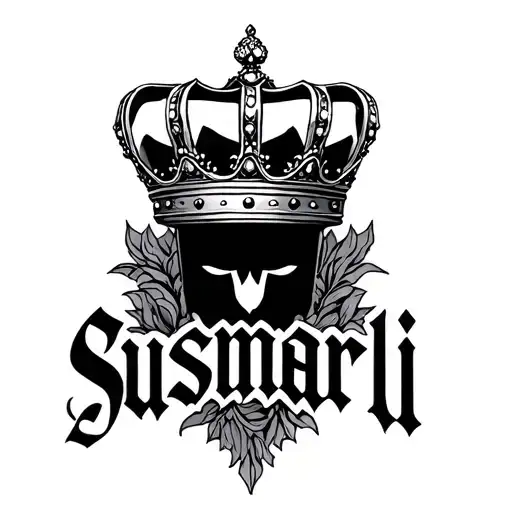 The Name Of Susmarli In A Crown In Reyna
