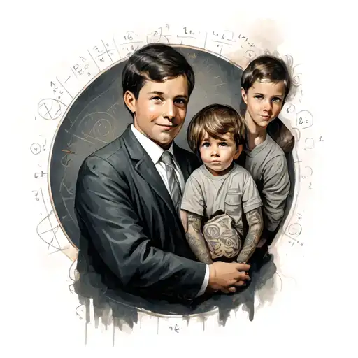 Mathematics Professor With 2 Male Children