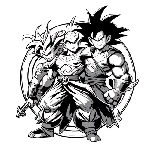 Zodiac Knights With Dragon Ball And Super Champions