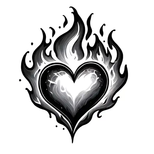 Fire Flame Heart