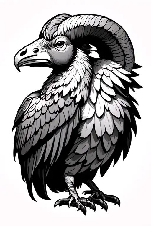 Liverbird With Ram Og Gemini